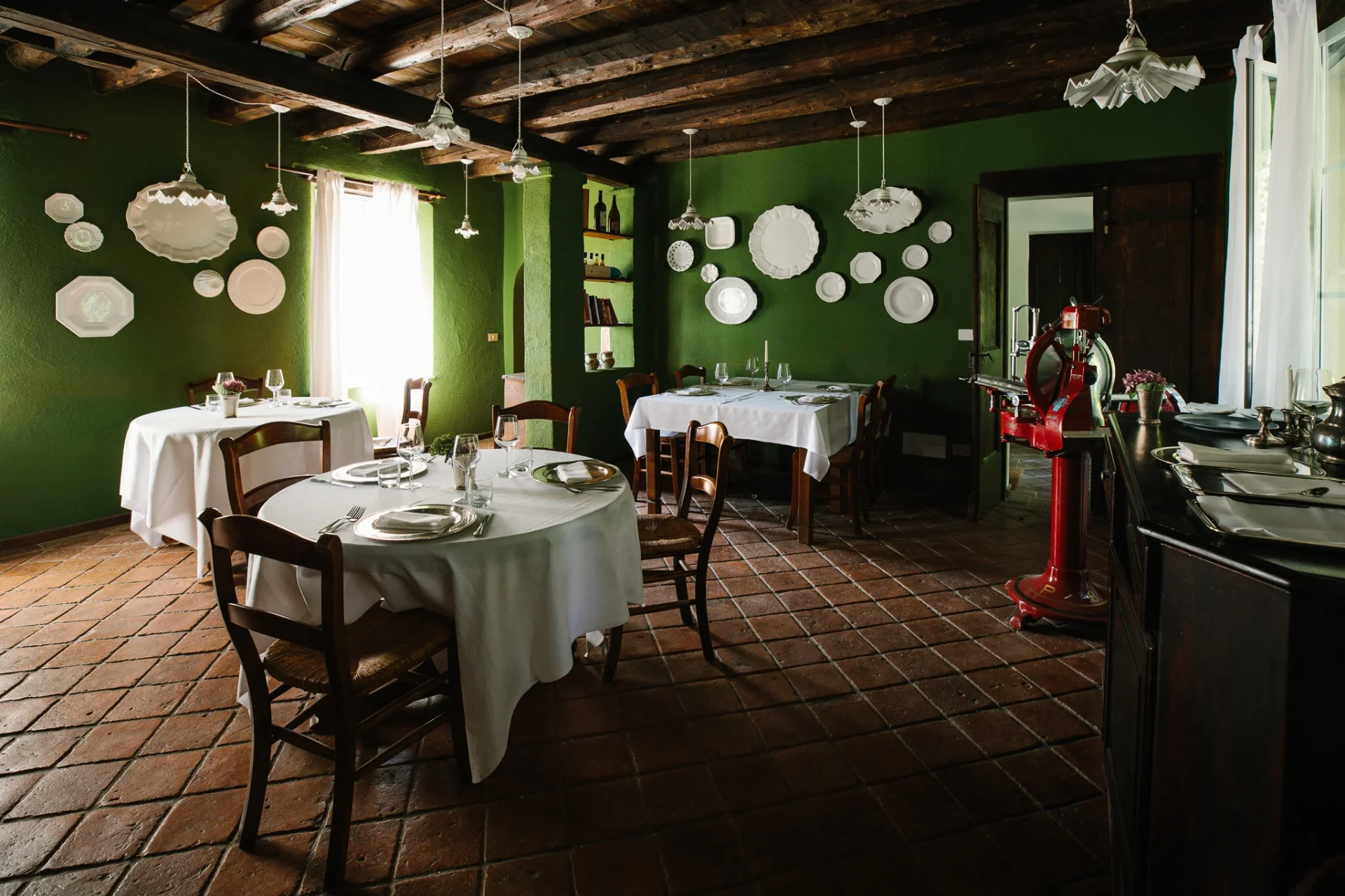 Sala dell'Osteria di Villa Tissano